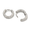 Tarnish Resistant 202 Stainless Steel Huggie Hoop Earrings with 304 Stainless Steel Pins for Women EJEW-H003-04P-2