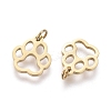 Ion Plating(IP) 304 Stainless Steel Pet Charms X-STAS-H100-26G-3