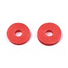 Handmade Polymer Clay Beads LS-X-CLAY-Q251-6.0mm-40-3