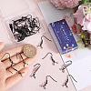 40Pcs 2 Styles 316 Stainless Steel & 304 Stainless Steel Earring Hooks STAS-SC0008-31-3