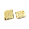 304 Stainless Steel Stud Earring Findings Ion Plating(IP) STAS-L024-002G-01-2