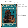 Vintage Metal Iron Tin Sign Poster AJEW-WH0157-671-2