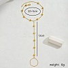 Bohemian Beach Brass Enamel Heart Charm Anklets Toe Ring for Women MY7714-1-1