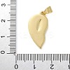 Brass Micro Pave Cubic Zirconia Pendants KK-M319-25G-02-3