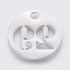Non-Tarnish 304 Stainless Steel Pendants LS-STAS-F233-29-P-2