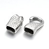 Tarnish Resistant Snake Head 304 Stainless Steel Hook and S-Hook Clasps Sets LS-STAS-N076-03-2
