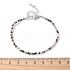 Natural Multicolor Tourmaline Bead Bracelets BJEW-JB04555-06-8