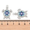 Alloy Colorful Enamel Pendants FIND-C095-02P-3