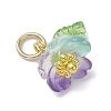 Transparent Resin & Acrylic Pendants PALLOY-JF04358-4