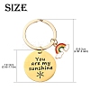 304 Stainless Steel & Alloy Keychain KEYC-YW00096-01-3