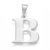 Tarnish Resistant 304 Stainless Steel Pendants STAS-F106-95P-B-1