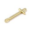 Rack Plating Brass Connector Charms KK-P245-07G-T-2
