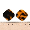 Orange Cellulose Acetate(Resin) Pendants  MACR-G068-01A-3