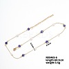 Evil Eye Brass Link Chain Necklaces Hip-hop Rock Fashion Necklace WS7214-1-1