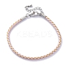 Polyester Cord Braided Bracelet Makings MAK-Z003-01P-23-1