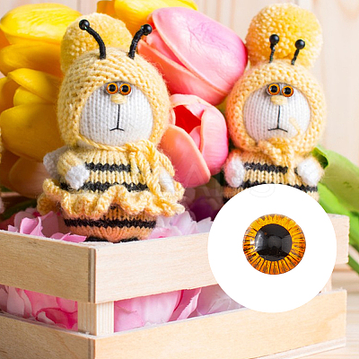 15 Styles Plastic Doll Craft Eyes DIY-FH0006-80-1