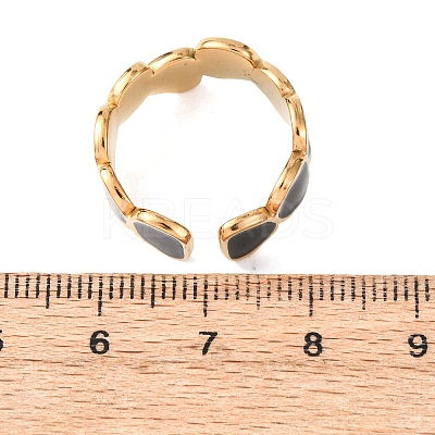 304 Stainless Steel Cuff Open Rings LS-RJEW-H266-03A-G-1