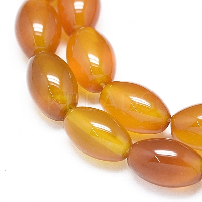 Natural Agate Beads Strands G-D0005-11-1