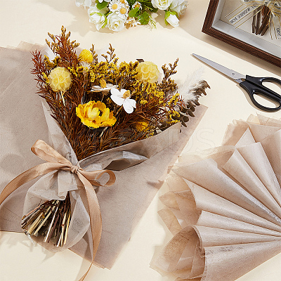 144 Sheets Flower Packaging Paper DIY-BC0016-57B-1