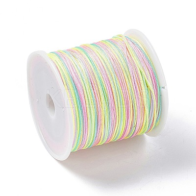 50M Segment Dyed Nylon Chinese Knotting Cord NWIR-A008-02D-1