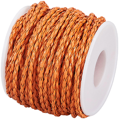 19M Braided Imitation Leather Cords LC-CL0001-02C-1