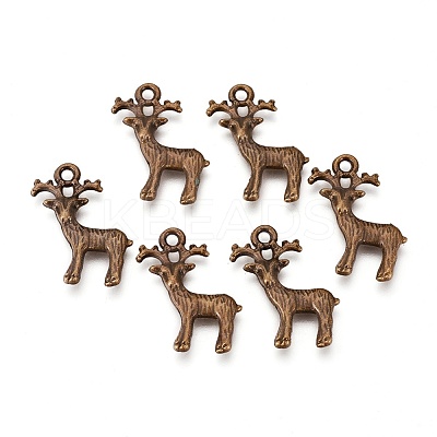 Tibetan Style Alloy Pendants X-MLF11052Y-NF-1