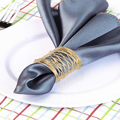 4Pcs Alloy Hollow Napkin Rings AJEW-LP0002-66G-1