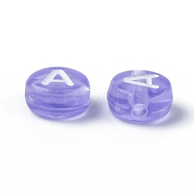 Transparent Acrylic Beads TACR-N002-04H-1