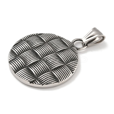 304 Stainless Steel Pendants STAS-Z097-10AS-1