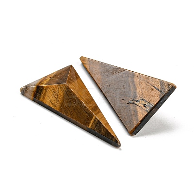 Natural Tiger Eye Pendants G-Q006-08C-1