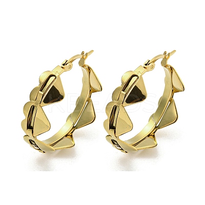 304 Stainless Steel Earrings for Women EJEW-E305-14G-02-1