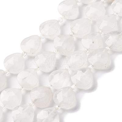 Natural Quartz Crystal Beads Strands G-P570-E21-02-1
