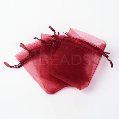 Organza Gift Bags with Drawstring OP-R016-7x9cm-03-1