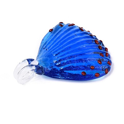 Handmade Lampwork Big Pendants LAMP-N034-19-1