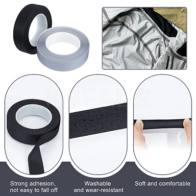 2 Rolls 2 Colors TPU Cloth Heat Sealing Tape TOOL-GA0001-79-1