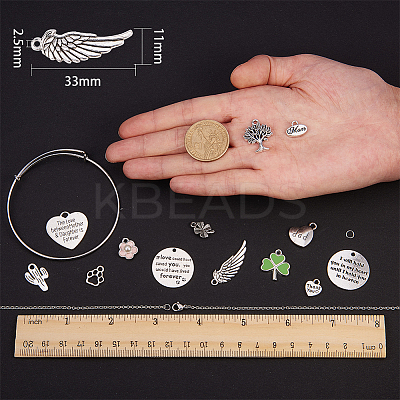 DIY Necklace and Bracelet Setting DIY-SC0006-21-1
