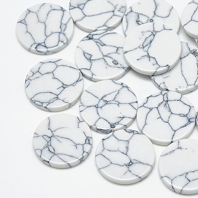 Synthetic Turquoise Cabochons TURQ-S290-01A-20mm-1