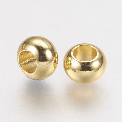 Brass Spacer Beads KK-F730-04-1