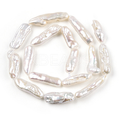 Baroque Natural Keshi Pearl Beads Strands PEAR-S020-E02-1