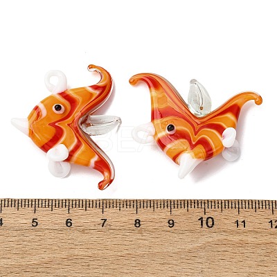Handmade Lampwork Pendants LAMP-I031-01E-1