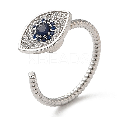 Rotatable Open Ring with Cubic Zirconia LS-RJEW-Q776-02P-02-1