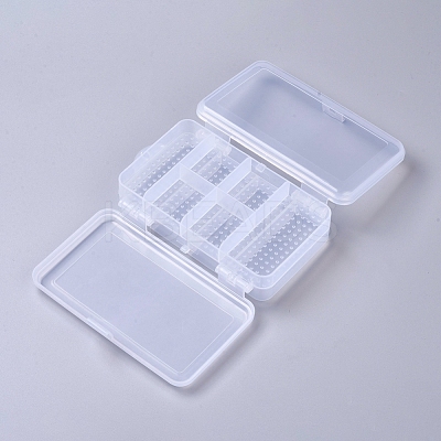 Double Layer Plastic Storage Container CON-WH0069-87-1