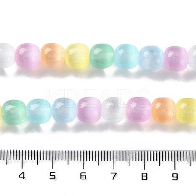 Natural Selenite Beads Strands G-B103-A01-010-1