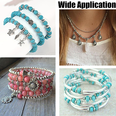 300Pcs 15 Styles Tibetan Style Alloy Beads Set FIND-SP0002-16B-1