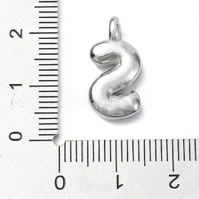Anti-Tarnish 304 Stainless Steel Pendants STAS-U033-02P-S-1