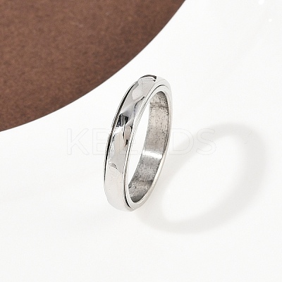 304 Stainless Steel Enamel Rotating Finger Rings RJEW-A074-04P-1