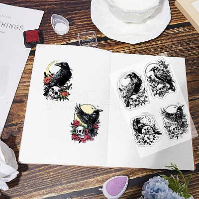 Plastic Stamps DIY-WH20018-0190-1