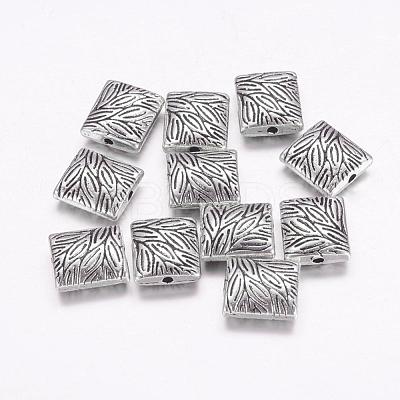 Tibetan Style Alloy Beads TIBEB-ZN29282-S-LF-1