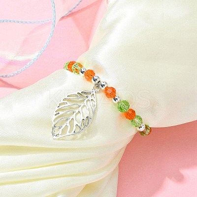 Glass Beaded Curtain Tiebacks Clips AJEW-BA00121-01-1