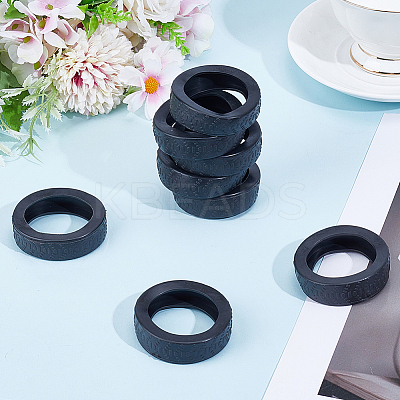 18Pcs Silicone Luggage Wheels Protectors Cover FIND-OC0013-86A-1